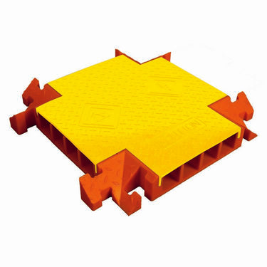 Cable Protector 3x400 Cross Yel Lid - Model CPCR4X300-Y/O